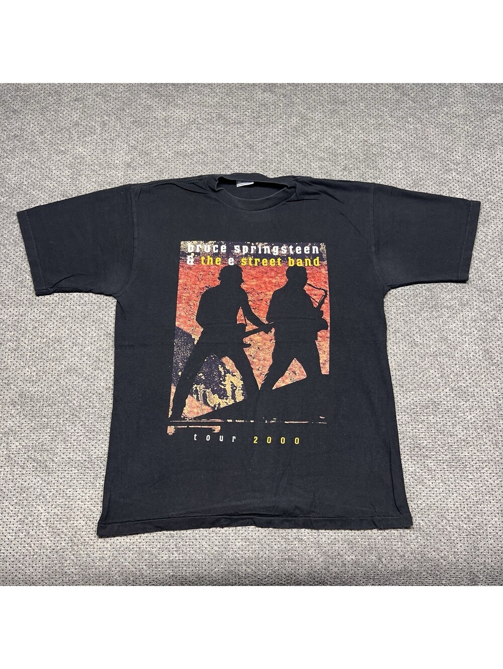 Vintage 2000 Bruce Springsteen & The E-Street Band Tour T-Shirt Large Rare Men’s